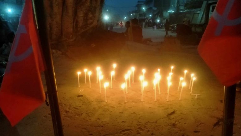 उदयपुरमा जनयुद्धको संझनामा दिप प्रज्वलन