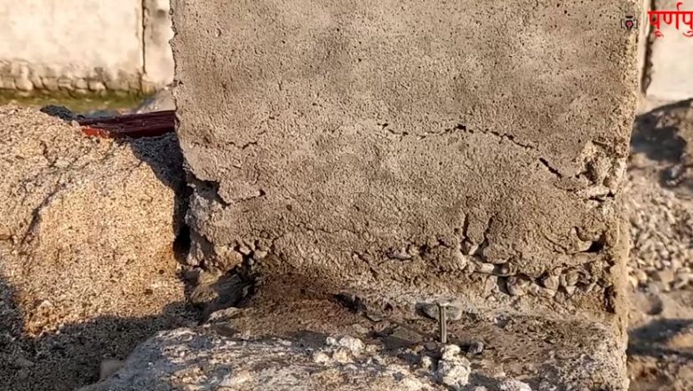 गाईघाट खानेपानी आयोजना समितिको भवन निर्माणमा चरम लापर्वाही