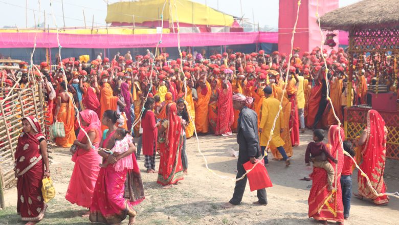 तिरहुत गापामा श्री १०८ महारुद्र यज्ञ सुरु