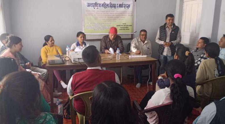 अन्तराष्ट्रिय महिला श्रमिक दिवसमा महिलाको शिक्षामा जोड
