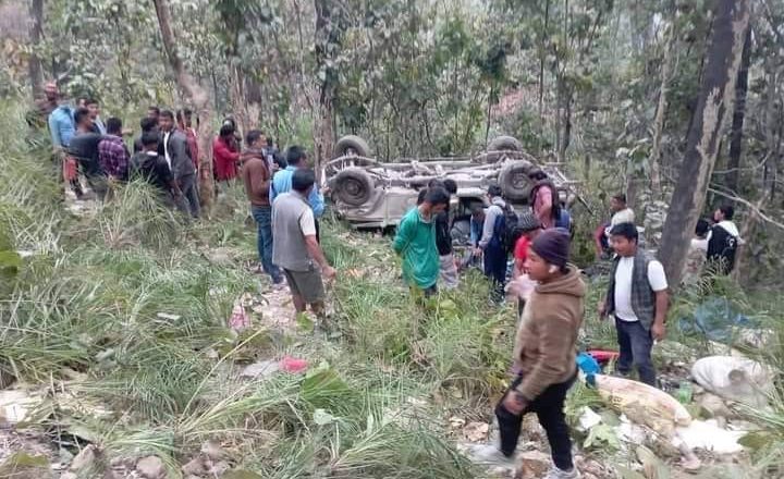 बाेलेराे दुर्घटनामा मृतक संख्या दुई