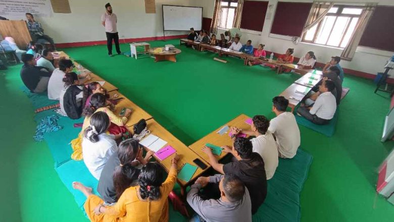 उदयपुरका स्थानीय अगुवा कृषकहरुलाई जलवायु कृषि प्रणाली सम्बन्धी तिन दिने तालिम