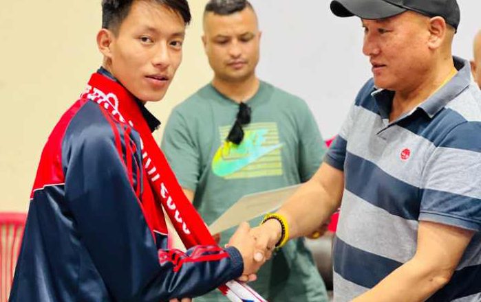 १४ औँ राष्ट्रिय राष्ट्रपति रनिङ शिल्डमा कराते तर्फ उदयपुरका जिवेसलाई स्वर्ण पदक, उत्कृष्ट खेलाडी घोषित