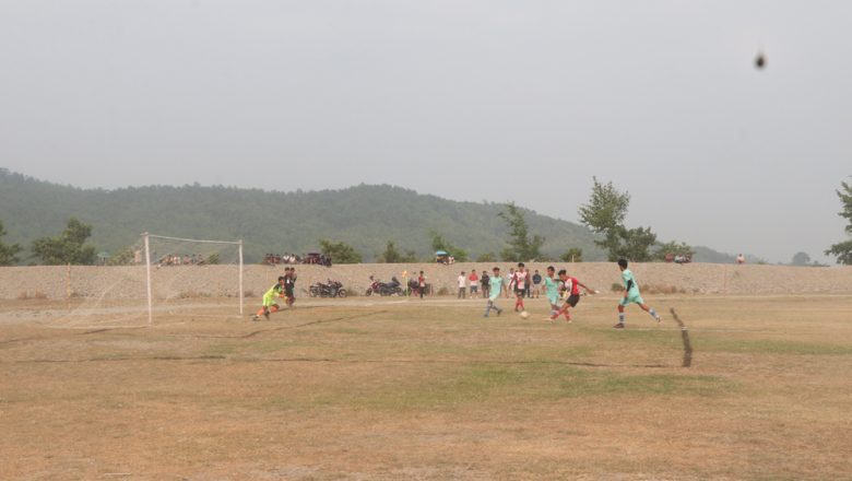 दिवस श्रेष्ठको दुई गोलमा आयोजक बिजयी, श्रीपुर माथी फ्युजनको ६ गोल