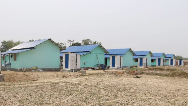 भूमिहिन २० घरपरिवारलाई भवन निर्माण गरी हस्तान्तरण