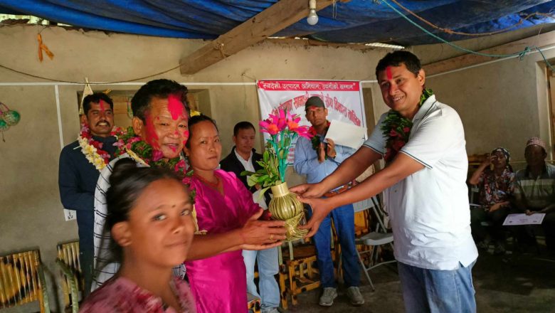 लिम्चुङबुङमा बाँसको सामाग्री बनाउने १ महिने तालिम सम्पन्न