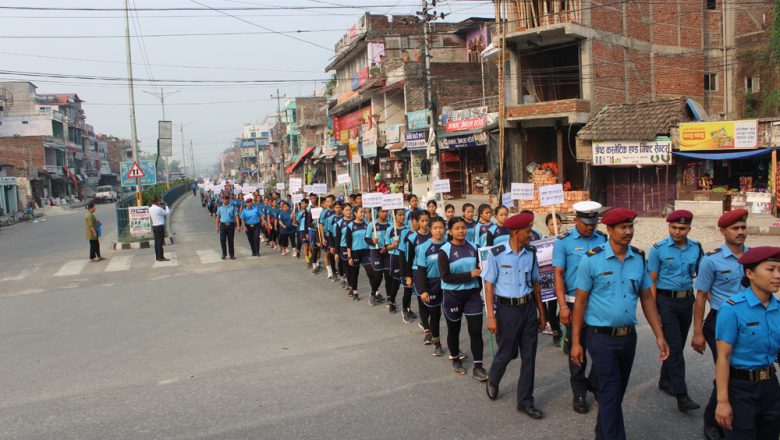 उदयपुरमा आत्माहत्या न्यूनिकरण सम्वन्धि सचेतना कार्यक्रम सम्पन्न