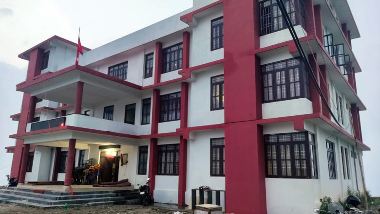 यस्तो बन्यो लिमचुङबुङ गाउँपालिकाको प्रशासकिय भवन