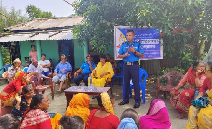 उदयपुरमा दुर्ब्यसन विरुद्ध आमा समुह