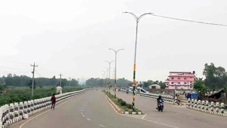 उदयपुरको कटारीमा सडक बत्ति जडान सुरु