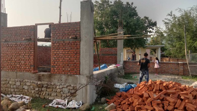 बहेड्वा थारु होम स्टेको सांस्कृतिक भवन निर्माण सुरु