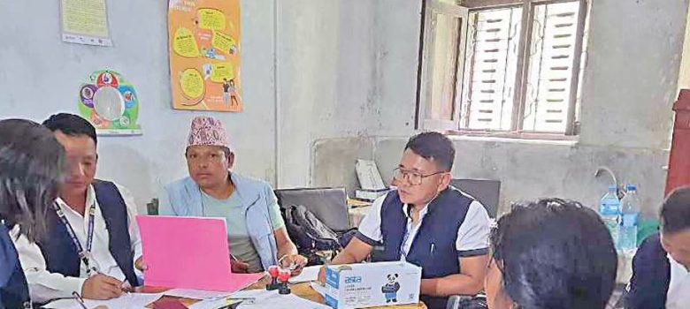 लिम्चुङबुङमा अपांगता भएकालाई घुम्ति शिविर मार्फत परिचय पत्र वितरण