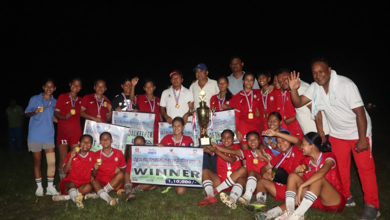 विष्णु बलको गोलमा सर्लाहीले उचाल्यो उप–मेयर गोल्डकप