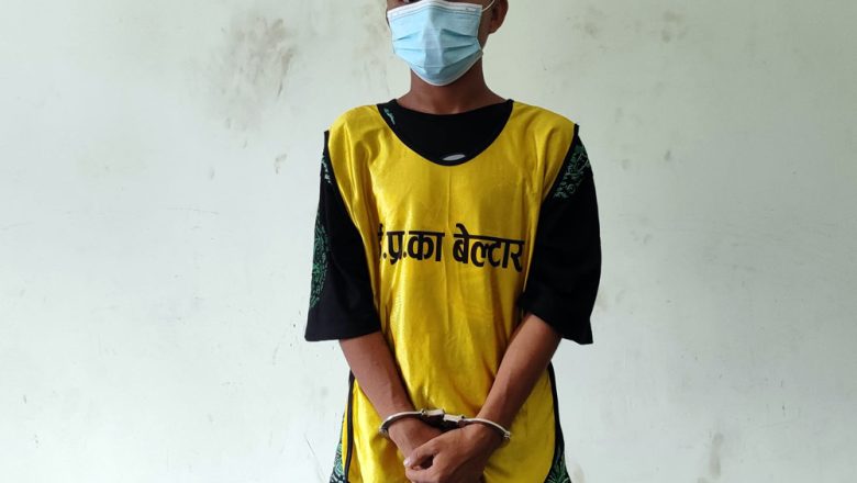 उदयपुरमा चोरीका १० मोबाइलसहित युवक पक्राउ