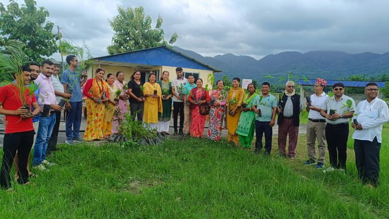 ४६ औँ पुष्पलाल स्मृति दिवसमा बृक्षारोपन