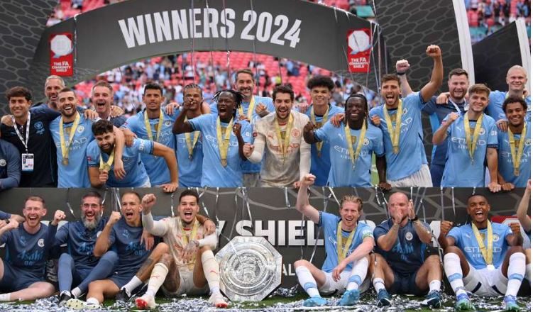 सिटीले पेनाल्टी सुटआउटमा युनाइटेडलाई हराउँदै जित्यो कम्युनिटी शिल्ड 