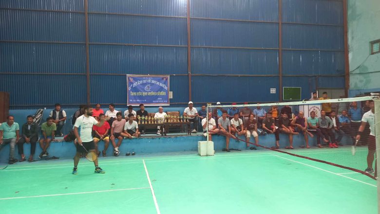 प्रहरी दिवस ब्याडमिन्टन प्रतियाेगिता उदयपुरकाे फाईनल आज