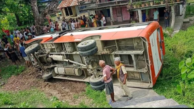बेलका बस दुर्घटना : घाईते २९ मध्ये ४ गम्भीर, बिवरण सहित