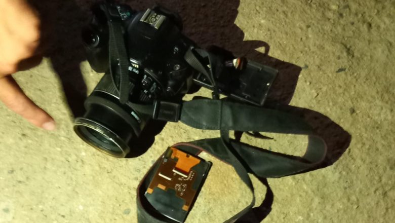 उदयपुरमा पत्रकारमाथि आक्रमण गरी क्यामेरा तोडफोड