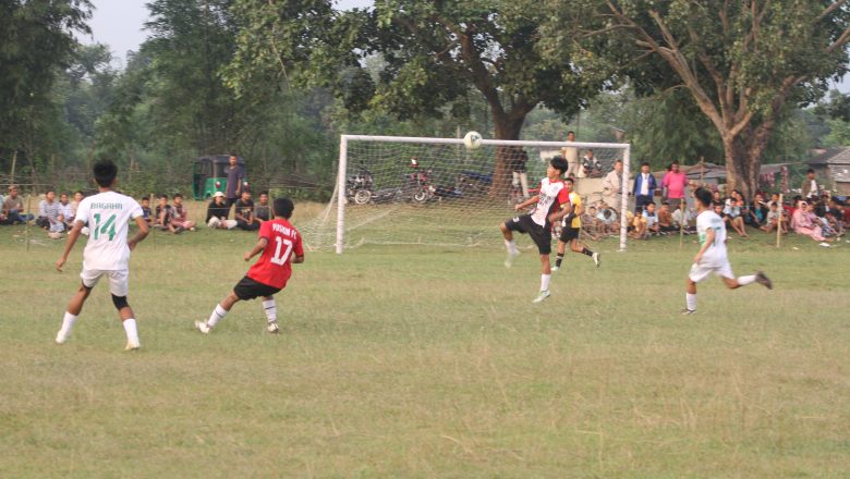 दोस्रो स्व. कौलाश (युवराज) राई फुटबल प्रतियोगिता : बगाहामाथि फ्युजन विजयी