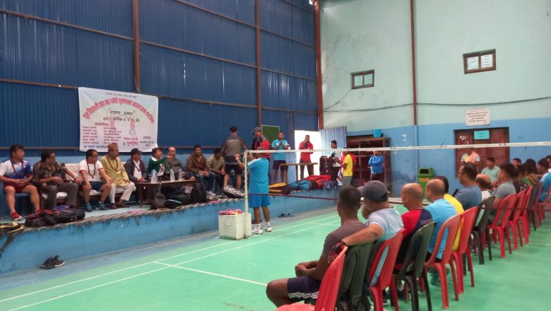 गाईघाट ब्याडमिन्टन प्रतियाेगिता सञ्चालन