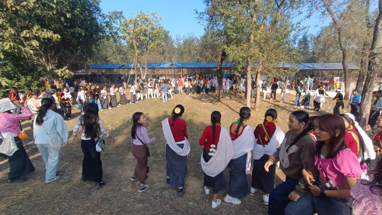 गाईघाटमा सिकारी पुजा सहित साकेला नाचेर मनाईयो उद्यौली