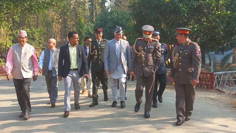 सशस्त्र प्रहरीकाे स्थापना दिवसमा त्रियुगा गणमा विशेष समाराेह