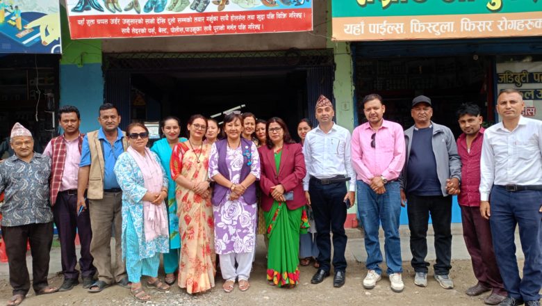 गाईघाटमा ४५ दिने गार्मेन्ट सिलाई तालिम सुरु