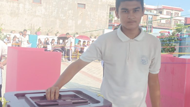 क्यानभास एकेडेमीले गरायो विद्यार्थी नेतृत्वका लागि निर्वाचन