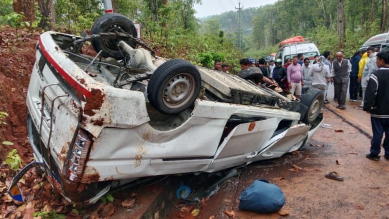 उदयपुरमा इभि दुर्घटना हुँदा ११ घाईते