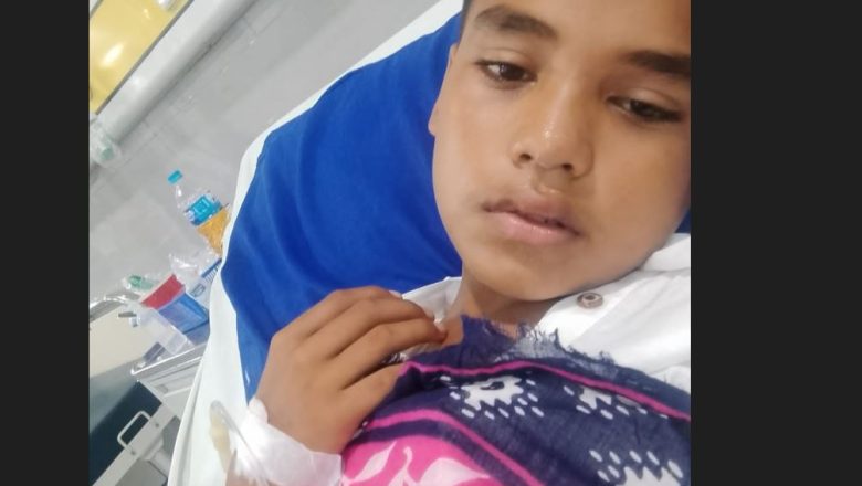 बागचौरीका १३ बर्षिय बालक : ३० हजार नजुट्दा रि-चेकका लागि हस्पिटल लान सकेन