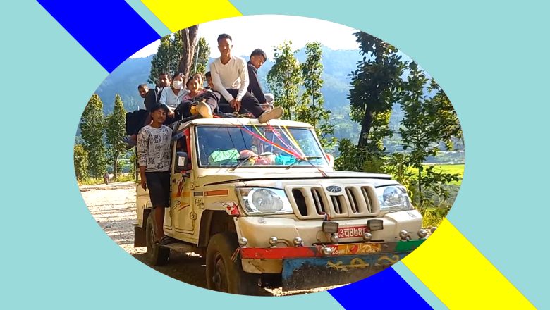 ट्राफिक र प्रशासनको नियमलाई धज्जी उडाउदै यात्रु ओसार पसार