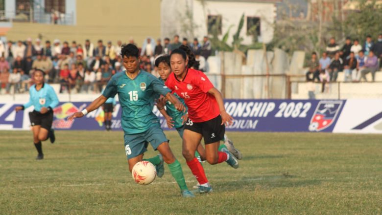 त्रिभुवन आर्मी क्लब एन्फा उमन्स च्याम्पियनसिपको फाईनलमा