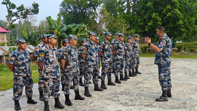 बाहिनीपति थापाद्वारा सुरक्षा तथा अपराध नियन्त्रणमा कडाइ गर्न निर्देशन