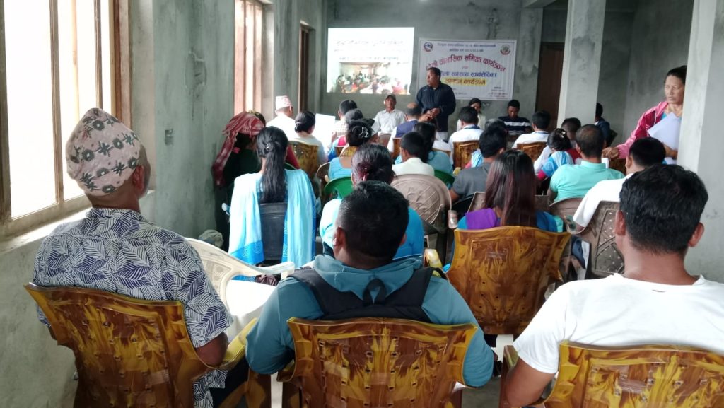 त्रिनपा १६ को दोस्रो चौमासिक समिक्षा तथा महिला स्वास्थ्य स्वयंमसेविका सम्मान कार्यक्रम सम्पन्न