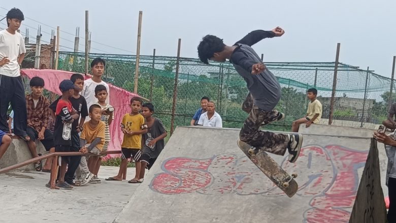 गाईघाटमा पहिलो पटक स्केट बोर्डिङ वर्कसप