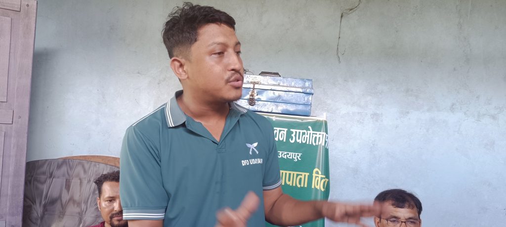 डिभिजन वन कार्यालय उदयपुरमा कार्यरत श्रेष्ठ, देशकै कान्छो (DFO) वन अधिकृत
