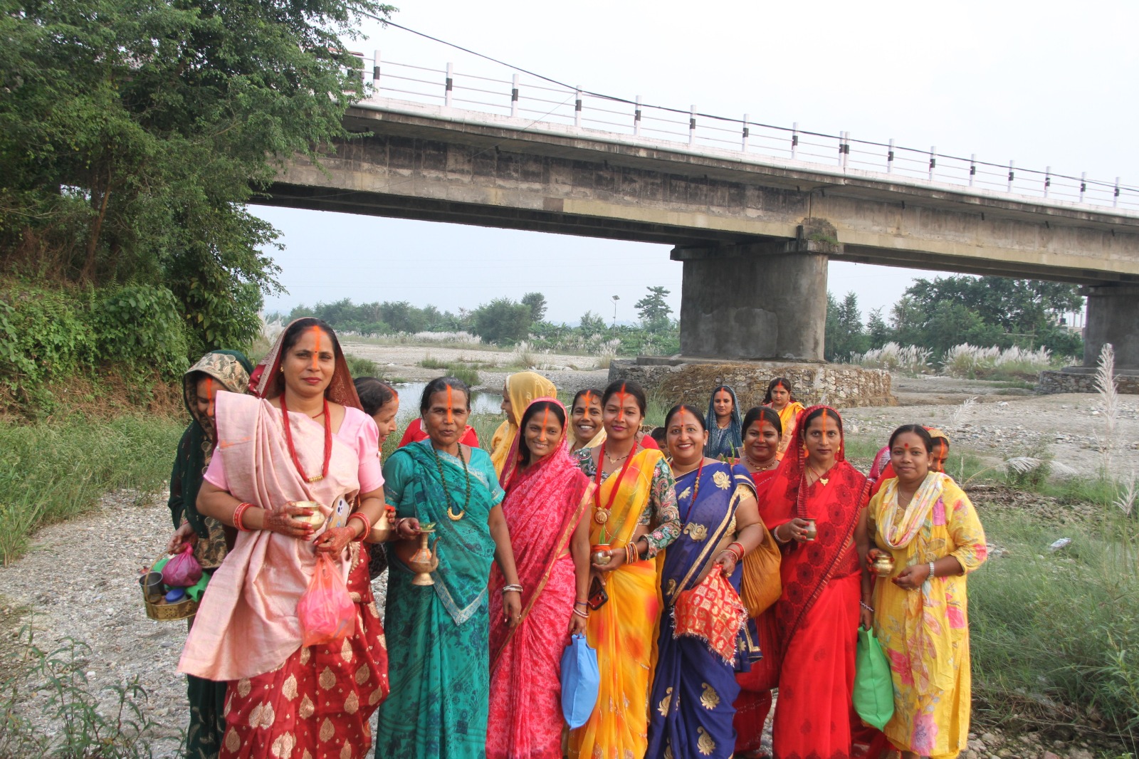 गाइघाटमा मातृ प्रेमको पर्व ‘जितिया’ मनाइँदै